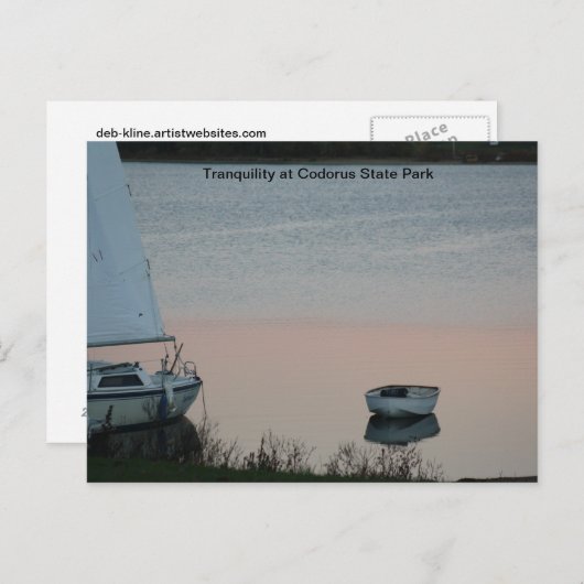 Tranquiliteit in Codorus State Park Briefkaart (Voorkant / Achterkant)