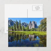 Tranquiliteit in yosemite briefkaart (Voorkant / Achterkant)
