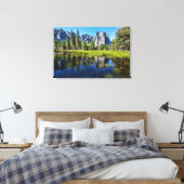 Tranquiliteit in yosemite canvas afdruk (Insitu (Slaapkamer))