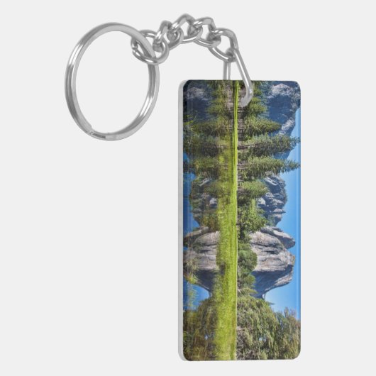 Tranquiliteit in yosemite sleutelhanger (Voorkant Links)