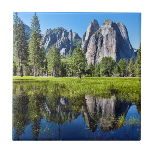 Tranquiliteit in yosemite tegeltje (Voorkant)