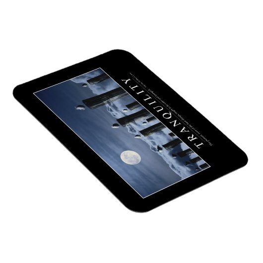 Tranquiliteit: Inspirerend prijsopgave Magneet (Rechterzijde)