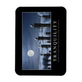 Tranquiliteit: Inspirerend prijsopgave Magneet (Verticaal)