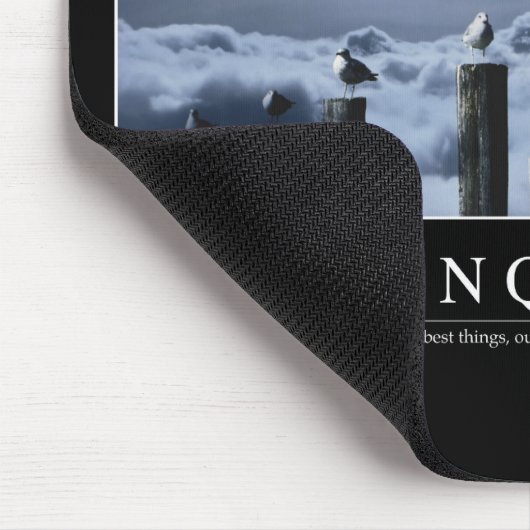 Tranquiliteit: Inspirerend prijsopgave Muismat (Hoek)