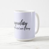 Tranquiliteit Koffiemok (Voorkant rechts)