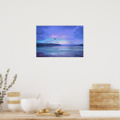 Tranquiliteit op zonsopgang poster (Keuken)