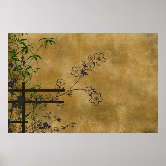 Tranquiliteit Poster (Voorkant)