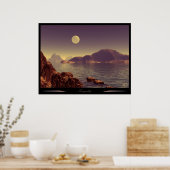 Tranquiliteit Poster (Keuken)