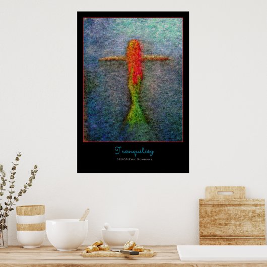 Tranquiliteit twee poster (Keuken)