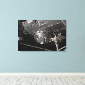 Tranquiliteit van het internationale ruimtestation canvas afdruk (Insitu (Houten vloer))