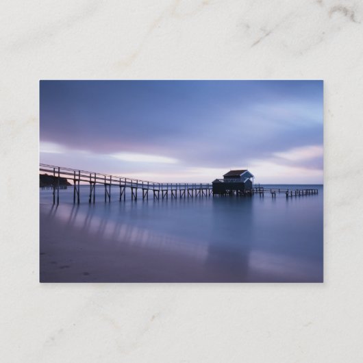 Tranquiliteit Visitekaartje (Achterkant)