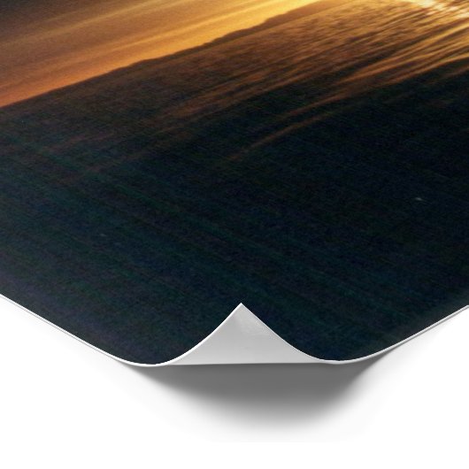 Tranquiliteitsbasis voor zeilvaartuig bij anker poster (Hoek)