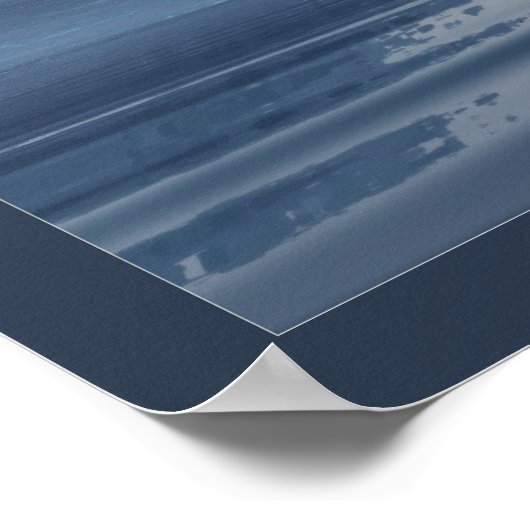 Tranquiliteitsblauw I Poster (Hoek)