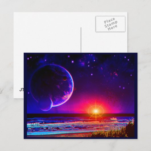 Tranquiliteitsbus-postkaart Briefkaart (Voorkant / Achterkant)