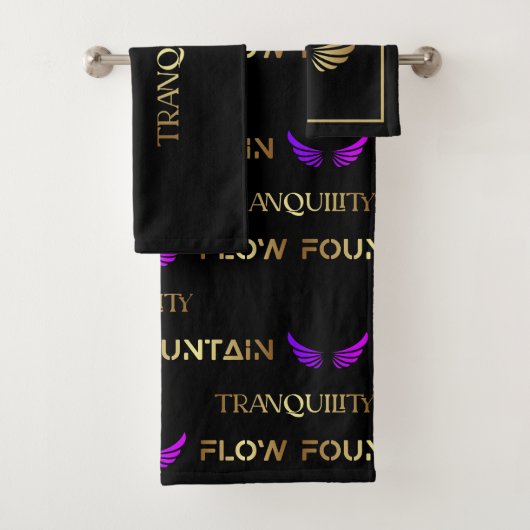 Tranquility Badset Bad Handdoek (Insitu)