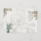 Tranquility Basic Blank Recept Kaart (Voorkant / Achterkant)