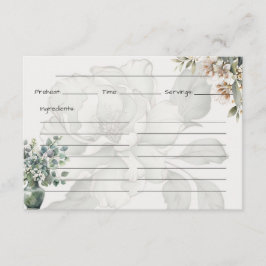 Tranquility Basic Recept Kaart