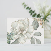 Tranquility Blank Recept Kaart (Staand voorkant)