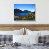 Tranquility Blues South Island, Nieuw-Zeeland Canv Canvas Afdruk (Insitu (Slaapkamer))