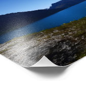 Tranquility Blues South Island, Nieuw-Zeelandse fo Foto Afdruk (Hoek)