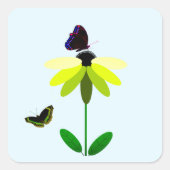 Tranquility Envieope-afdichtingen Vierkante Sticker (Voorkant)