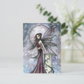 Tranquility Fee Fantasie Kunst Ansichtkaart Briefkaart (Staand voorkant)