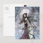 Tranquility Fee Fantasie Kunst Ansichtkaart Briefkaart (Voorkant / Achterkant)