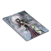 Tranquility Fee Fantasie Kunst Notitieboek (Rechterzijde)