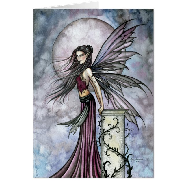 Tranquility Fee Fantasy Kunstkaart (Voorkant)