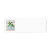 Tranquility Palm Tree Labels (Voorkant)