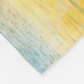 Tranquility Sailboot on strand Sunset Scenary Fleece Deken (Hoek)