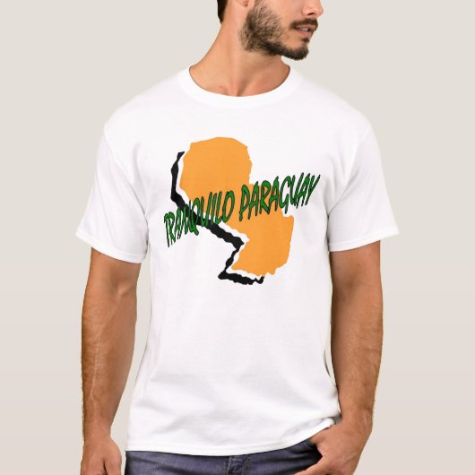 tranquilo Paraguay T-shirt (Voorkant)