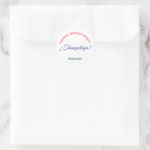 Tranquilopa! Paraguay Ronde Sticker (Tas)