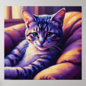 TranquilTabbyCat Poster (Voorkant)