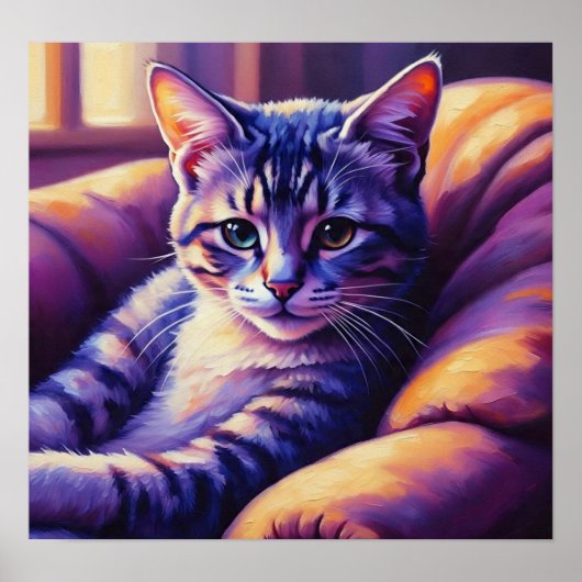 TranquilTabbyCat Poster (Voorkant)