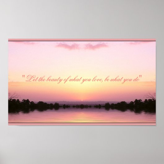 Tranquipink Poster (Voorkant)