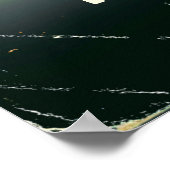 Trans-Afrikaanse treinreisposter Poster (Hoek)