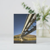 Trans-Alaska-oliepijpleiding door Zuidvork Koyu Briefkaart (Staand voorkant)