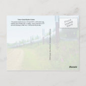 Trans-Alaska Pipeline System, Alaska Briefkaart (Achterkant)