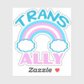Trans Ally Sticker (Vel)