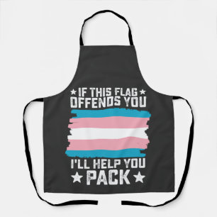 Trans Als Deze Vlag Je Ergert Help Ik Je Inpakken Schort