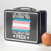 Trans Als Deze Vlag Je Ooit Ergert Zal Ik Je Helpe (In situ)