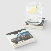 TRANS AM 1977 STENEN ONDERZETTER (Zijkant)