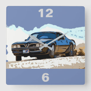 TRANS AM 1977 VIERKANTE KLOK