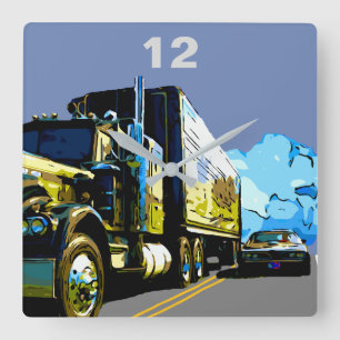 TRANS AM 1977 VIERKANTE KLOK