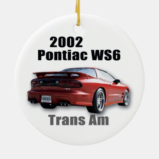 TRANS AM 2002 KERAMISCH ORNAMENT (Achterkant)