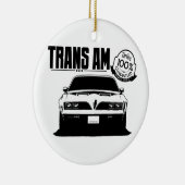 Trans Am gegarandeerde trillingen Keramisch Ornament (Rechts)