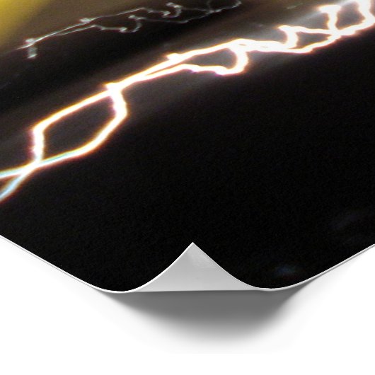 Trans Am Night Uitzicht Poster (Hoek)