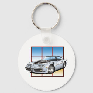 Trans Am Pace-wagen Sleutelhanger