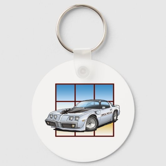 Trans Am Pace-wagen Sleutelhanger (Voorkant)
